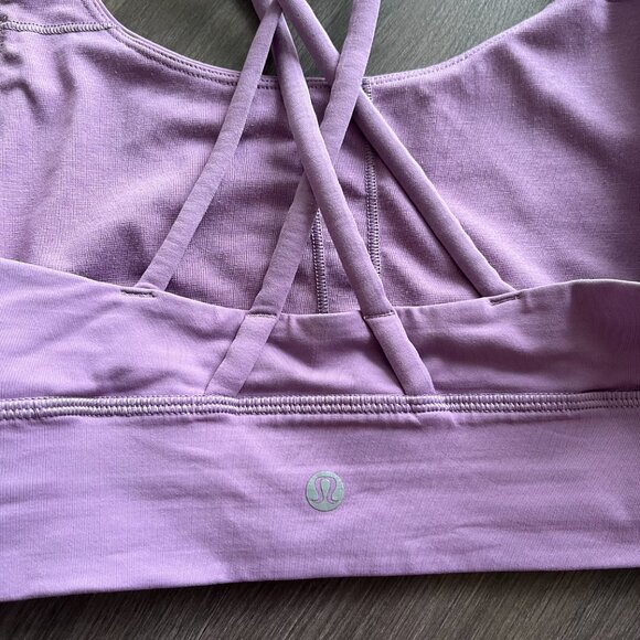 Lululemon Lilac Light Support Sports Bra - Picture 7 of 9